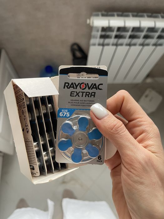 Батарейки для слухового аппарата