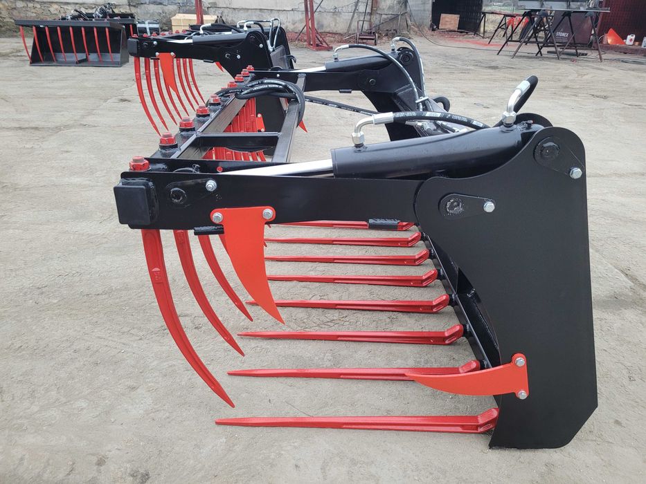 Krokodyl do obornika do tura ciągnika/ ząb kuty 1.2m 1.4m 1.6m 1.8m