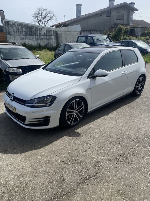 Golf 7 gtd como novo motor reparado caixa revisionada, bancos estofados de novo, suspensão kw versão 3, etc