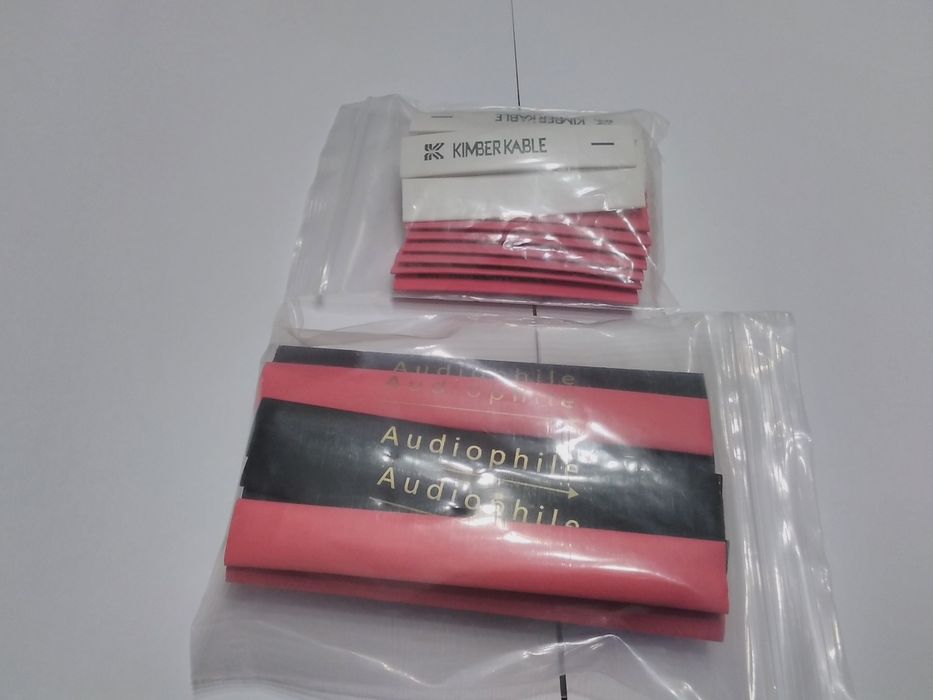 Bainhas para cabos colunas hifi Últimas + mangas retráteis