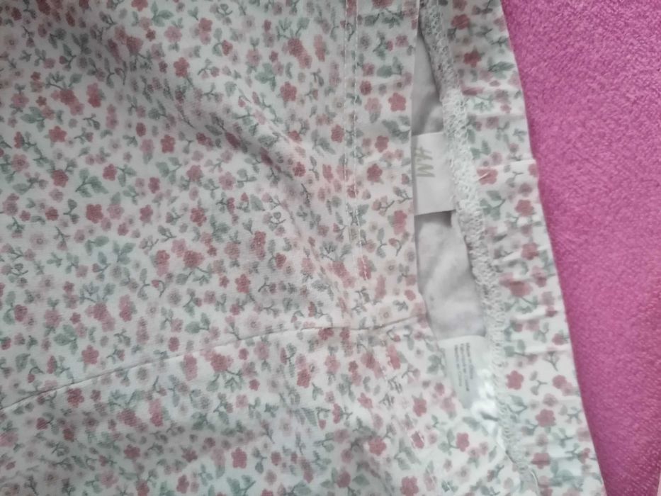 Komplet H&M tunika i legginsy r.80