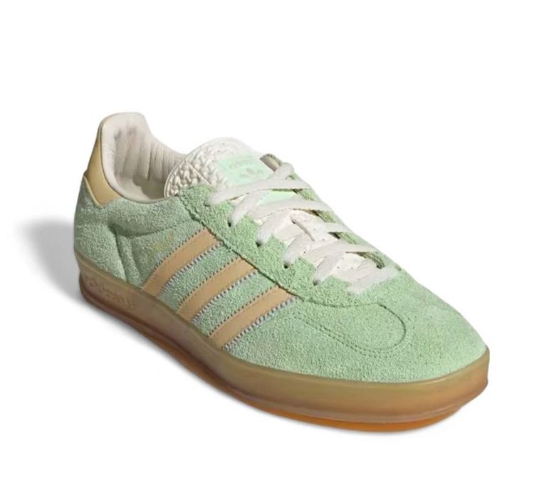 40 ie2948 Оригінал жіночі кеди adidas gazelle indoor green