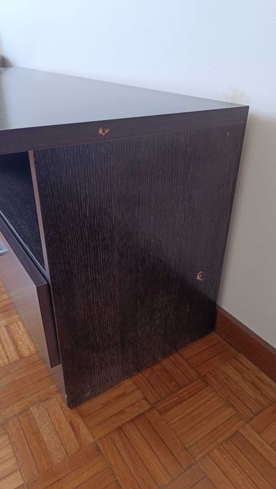 Móvel TV castanho escuro