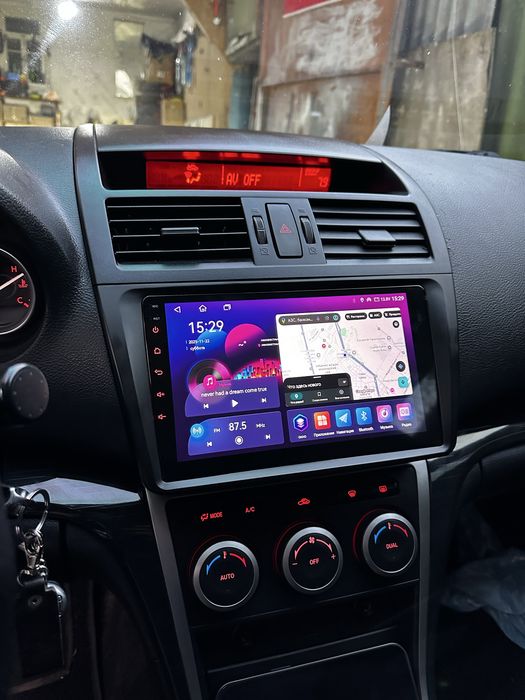 Магнитола андроїд для Mazda 6 GH, 9 дюймів CarPlay