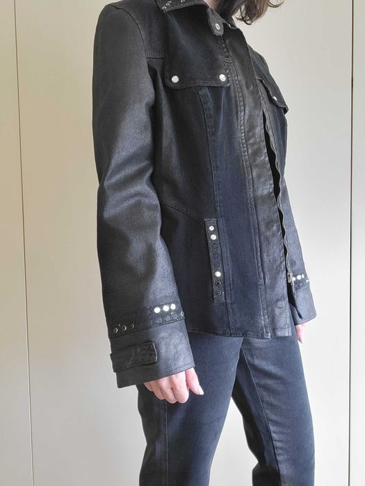 Fato Ganga Preta e Tachas Motard/Biker - Angelo Marani
