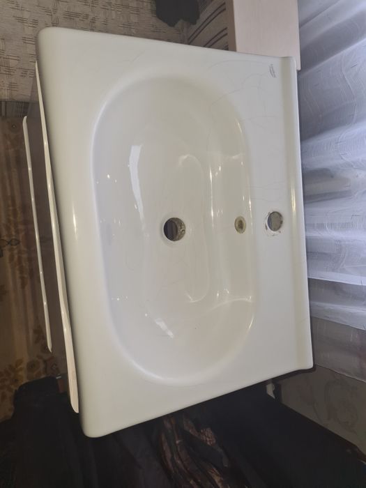 Тумба раковина в ванную или дачу аквародос 1500 комплект