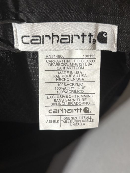 Czapka z daszkiem carhartt