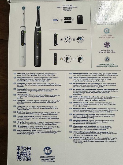 Oral-B iO5 podwójne opakowanie, dwie szczoteczki