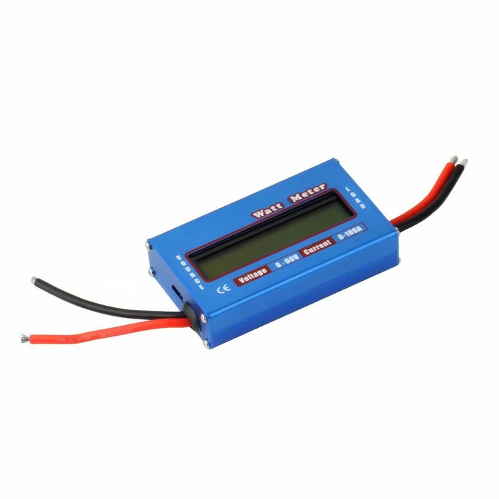 ••• Цифровий DC Ватметр Амперметр Вольтметр 60V 100A RC LiPo Мультиметр 3 Міри | Цифровой DC Ваттметр Амперметр Вольтметр 60V 100A LiPo Моделирование
