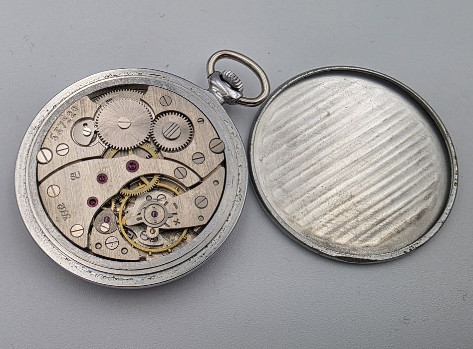 Mołnia Molnija zegarek kieszonkowy radziecki USSR CCCP  vintage
