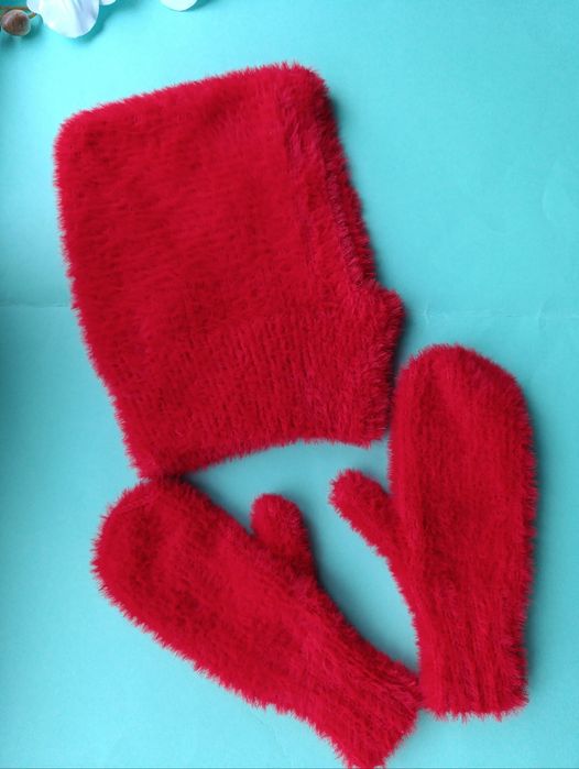 В'язані вироби ручної роботи Балаклава в'язана трендова шолом кроше че