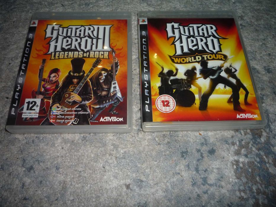 Guitar Hero Bezprzewodowe kontrolery gitary szt 2