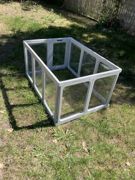 Kojec dla psa wybieg dla psa kota królika 120 x 85 x 60 cm Wr71