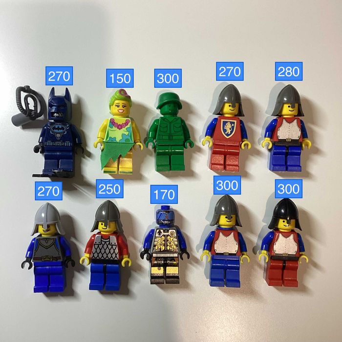 Мініфігурки Lego оригінал (star wars, minifigures, batman