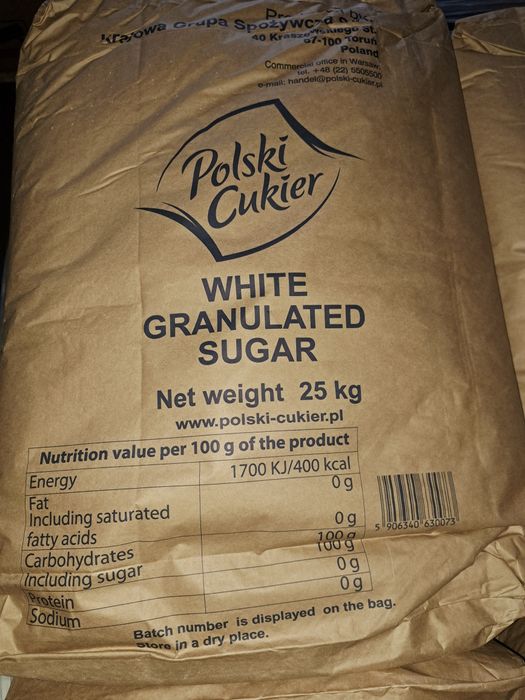 Cukier Polski 25 kg