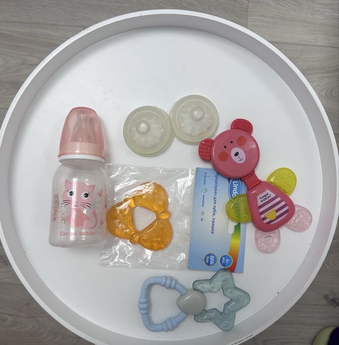 4 Пляшечки  Philips Avent  + Canpol babies+ гризунці