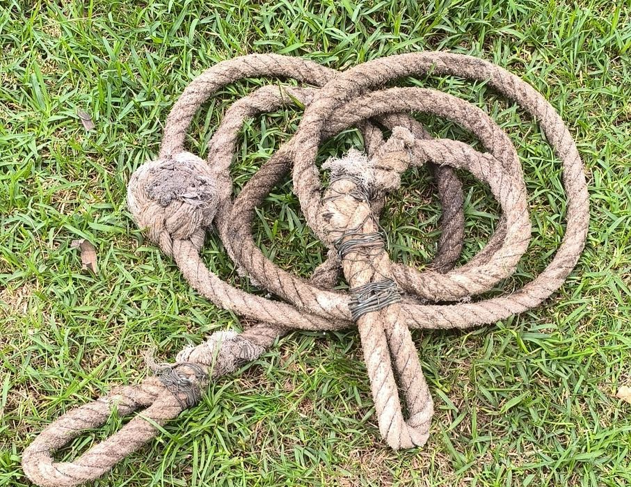 Corda grossa para reboque com 6 metros