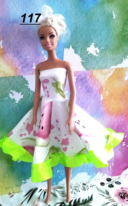 ubranka dla lalek barbi