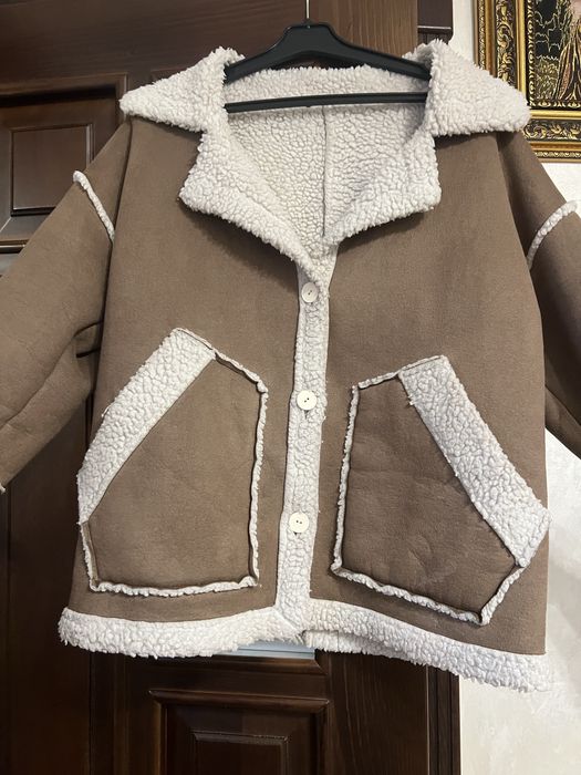 Тепла жіноча дублянка — універсальний розмір