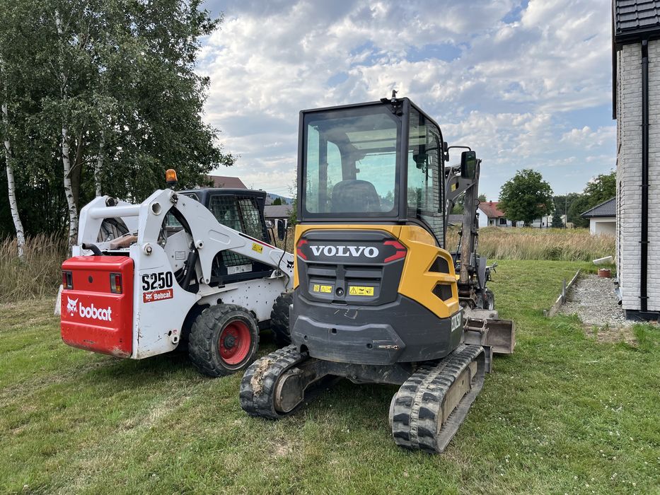 Wynajem miniładowarki bobcat s250