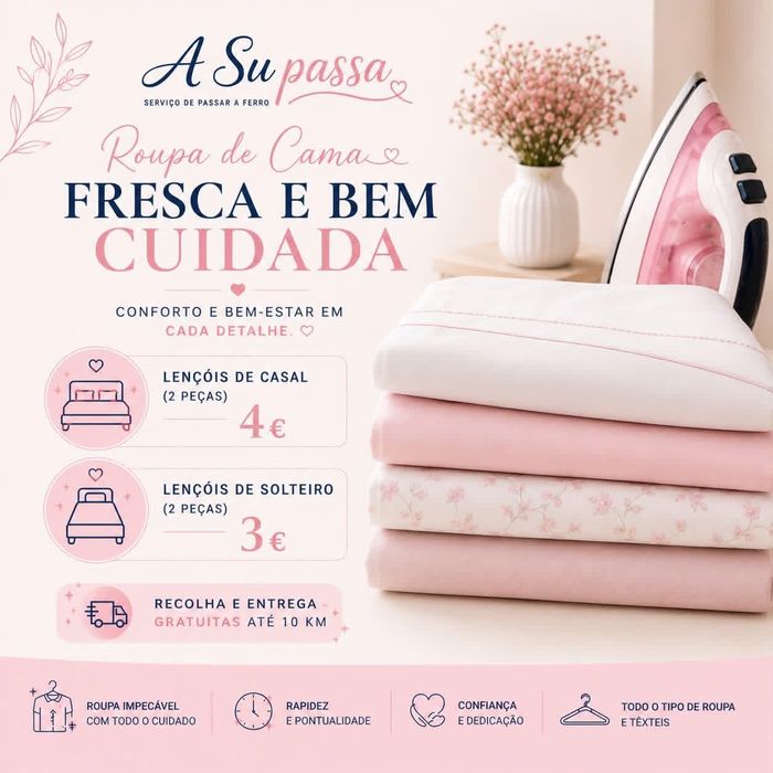 Serviços engomaria/passar a ferro497737785399715843