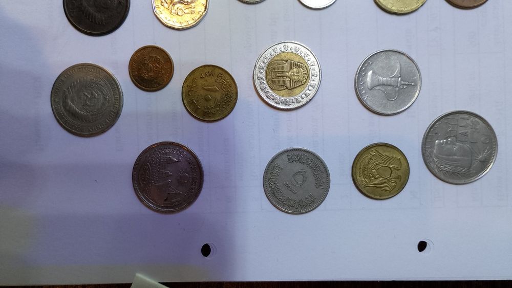 Монети різні СССР,Єгипет