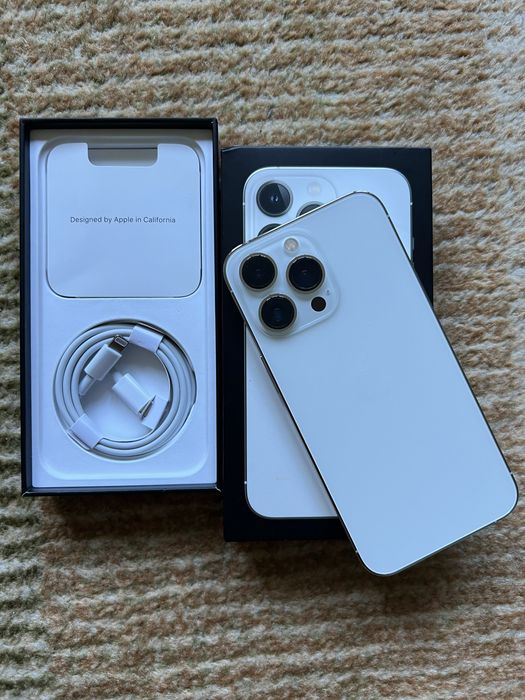 Iphone 13 Pro Silver 128Gb Stan Wzorowy