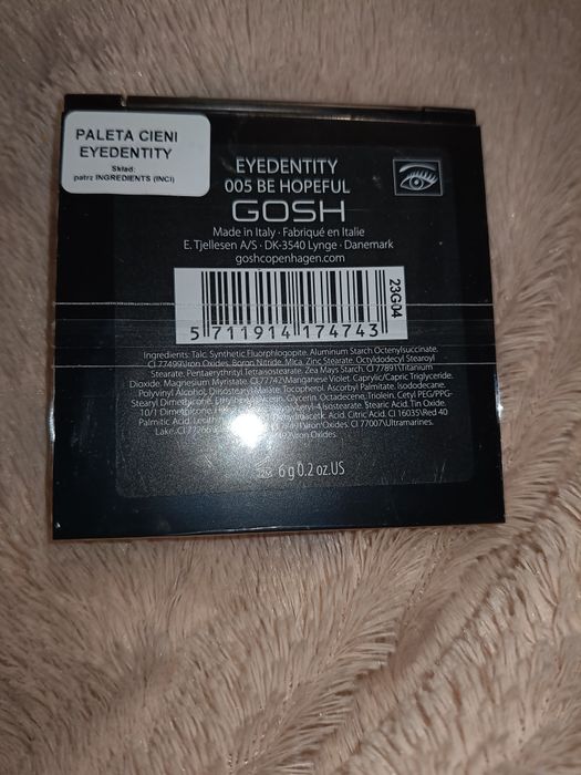 Gosh Copenhagen Eyedentity paleta cieni do powiek 005 be hopeful