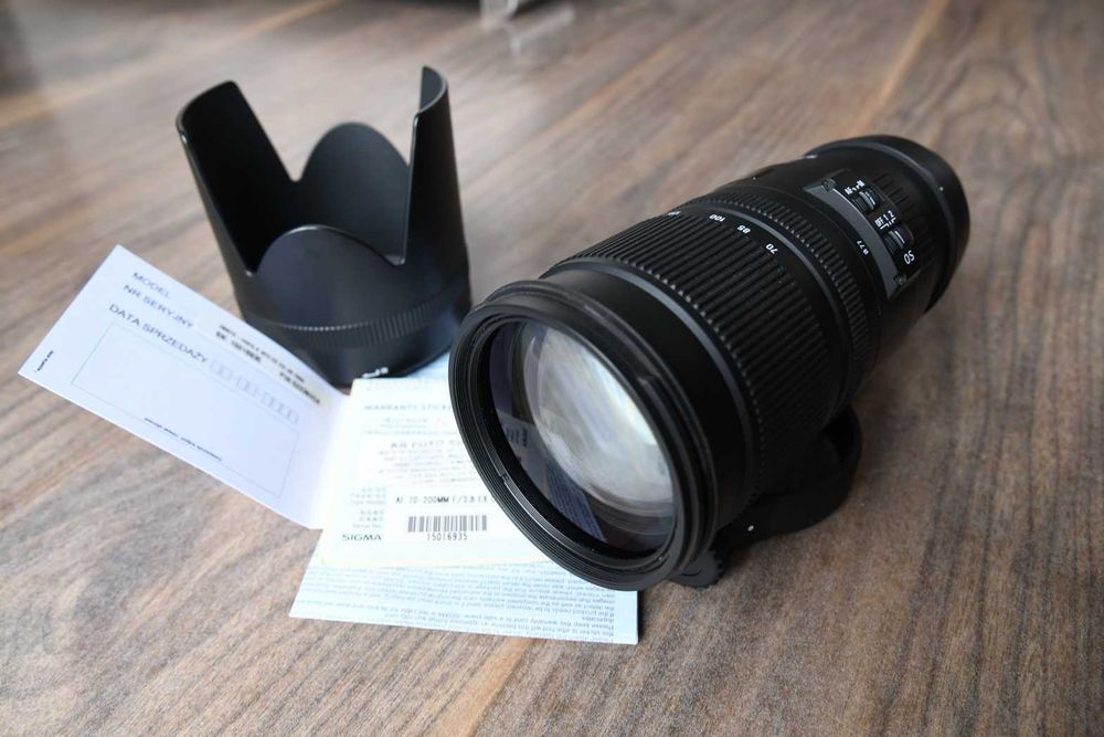 Obiektyw Sigma 70-200mm F2.8 EX DG OS HSM Nikon
