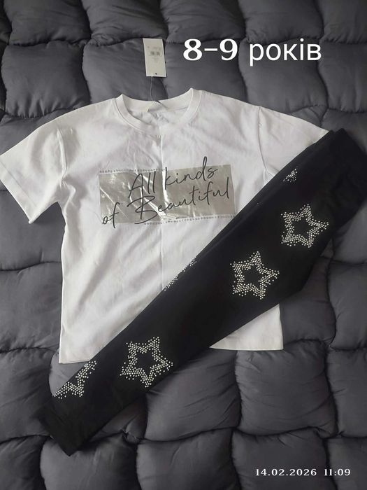Продам стильний комплект George для дівчинки 8-9 років