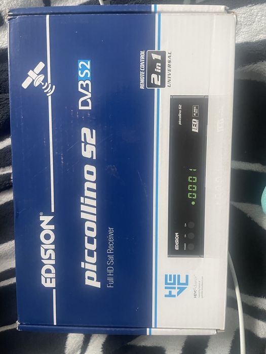 Dekoder satelitarny Edision Piccollino DVB-S2 Full Hd