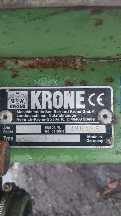 Krone 243 z kondycjonerem