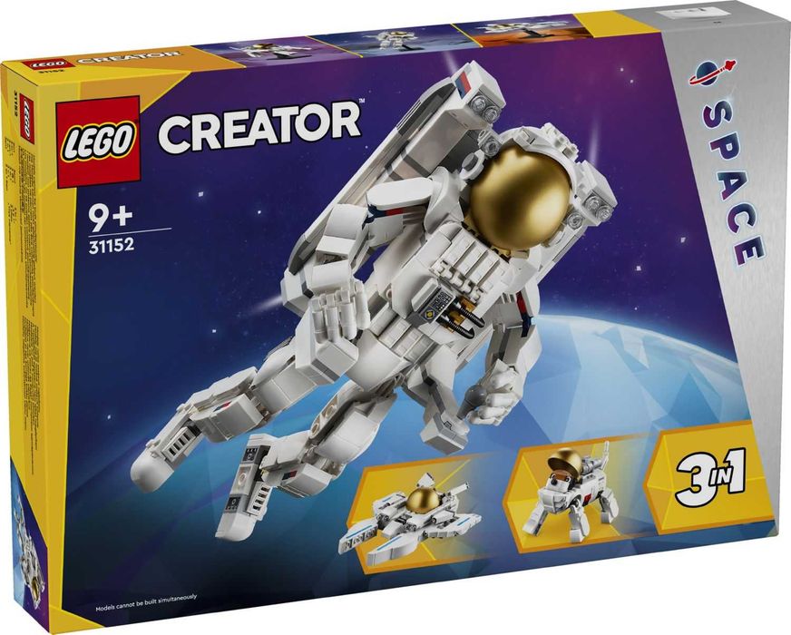Новий Lego Creator 3 в 1 31152 Космос астронавт