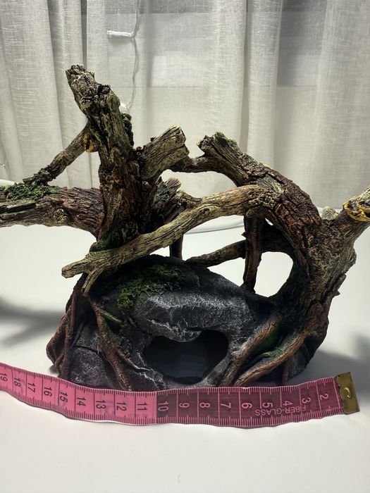 Aquarium & Terrarium Decoration – Driftwood & Rock Cave