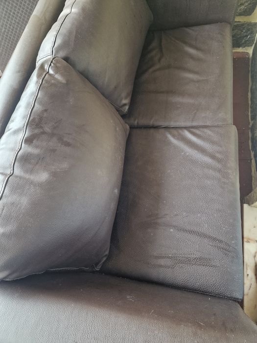 Sofa 2 lugares castanho