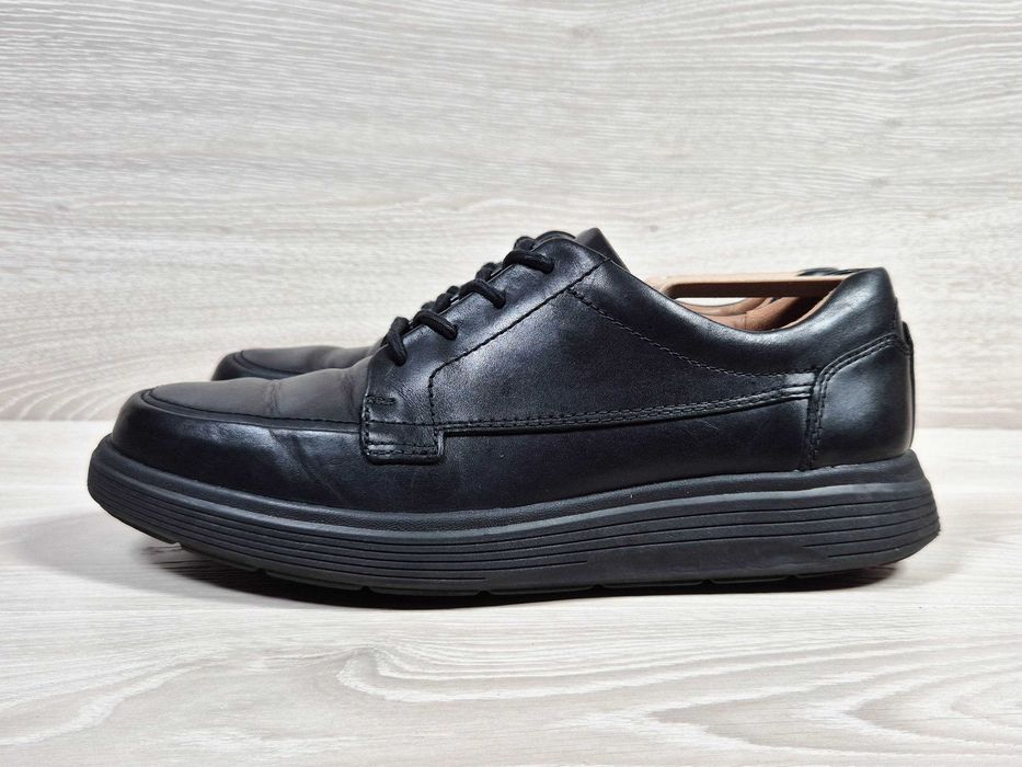 Шкіряні чоловічі туфлі Clarks оригінал, розмір 44 (туфли кожа)