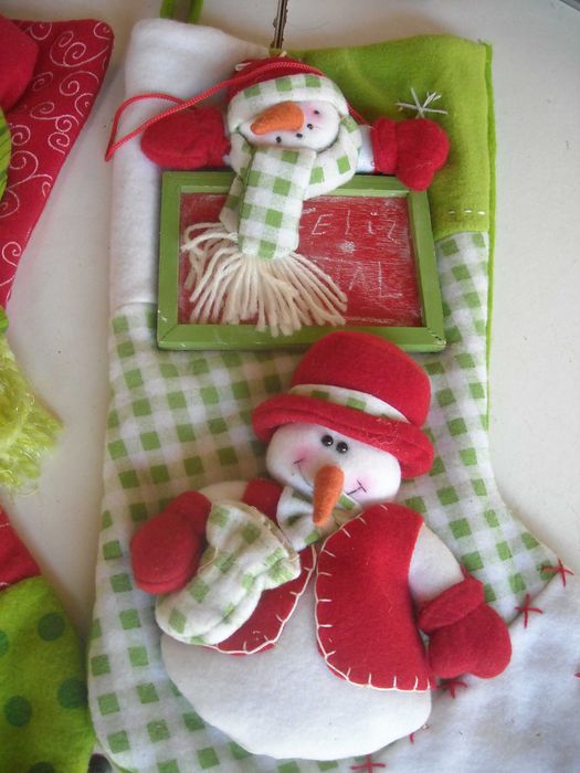 Decorações de Natal e pai natal