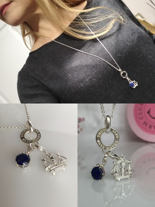 Срібний ланцюжок  Thomas Sabo Charm, Терези, підвіски