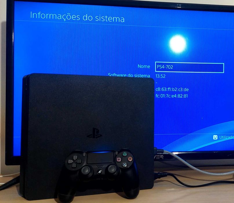 Ps4 Slim de 1 TB Digital + 1 Comando Original Sony