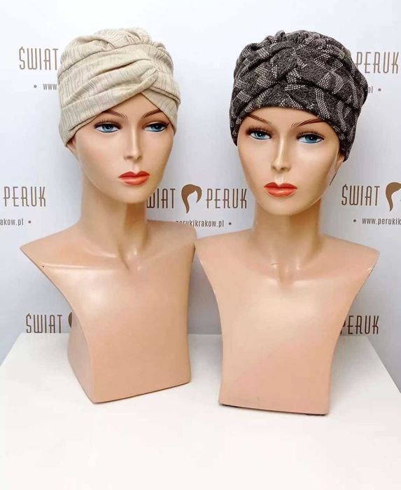 Turban z marszczeniem NOWY TARG