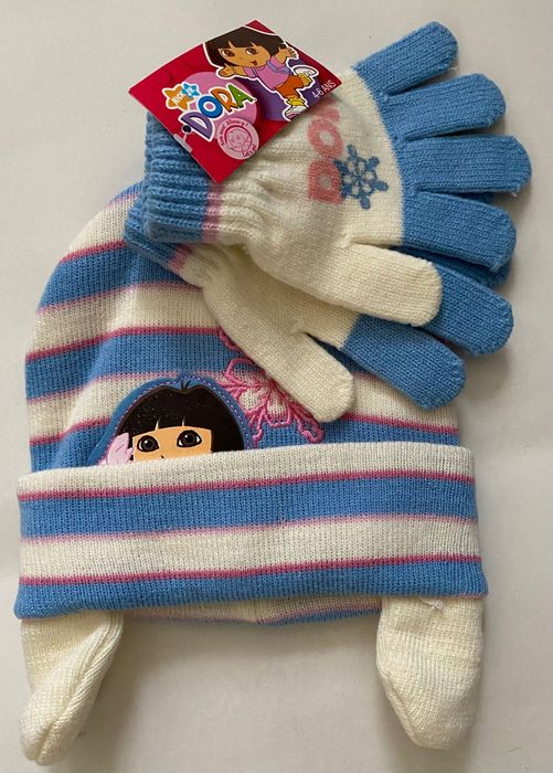 Komplet Czapka + rękawiczki 4-6 lat