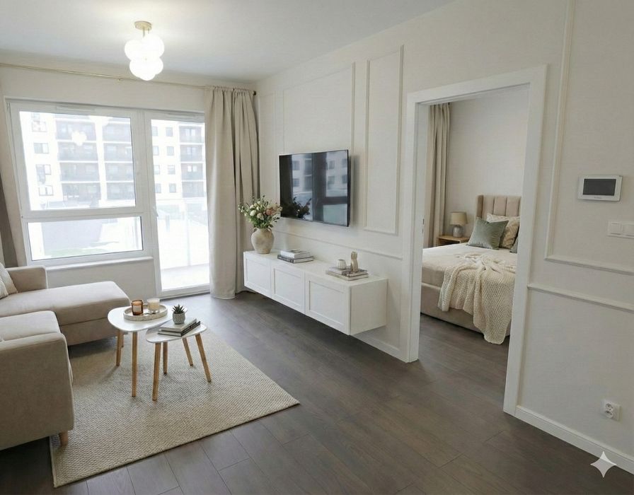 Parkitka, Poleska, Nowy blok 2025r, klasycznie urządzony apartament