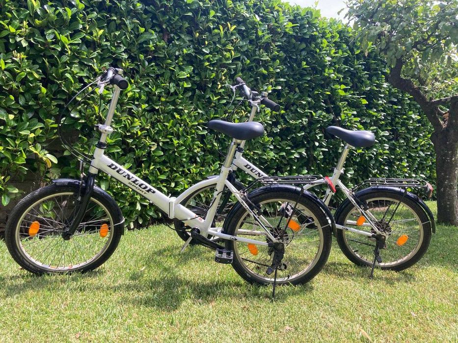 2 Bicicletas dobráveis Dunlop