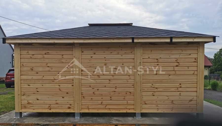 Altany,altanki, wiaty, altana ogrodowa DOMINIKA 4x4m PRODUCENT