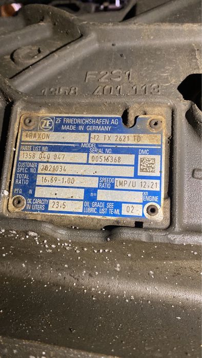 Розборка DAF XF 106 ,CF DAF кабіна,двигун,кпп,ступиця, редуктор