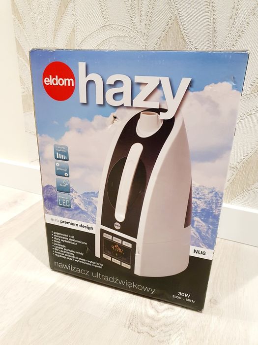 NOWY NU6 Hazy Eldom nawilżacz powietrza ultradźwiękowy