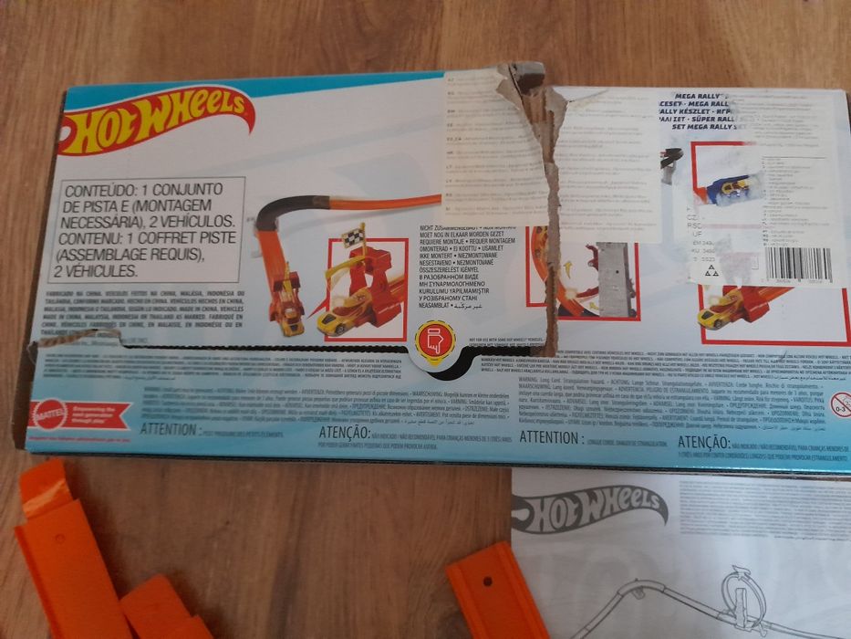 Tor hot wheels zestaw megarajd