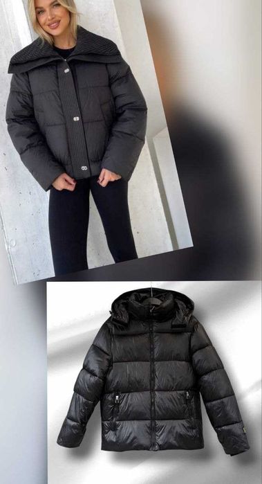 Куртка жіноча зимова, єврозима,  дута стильна куртка