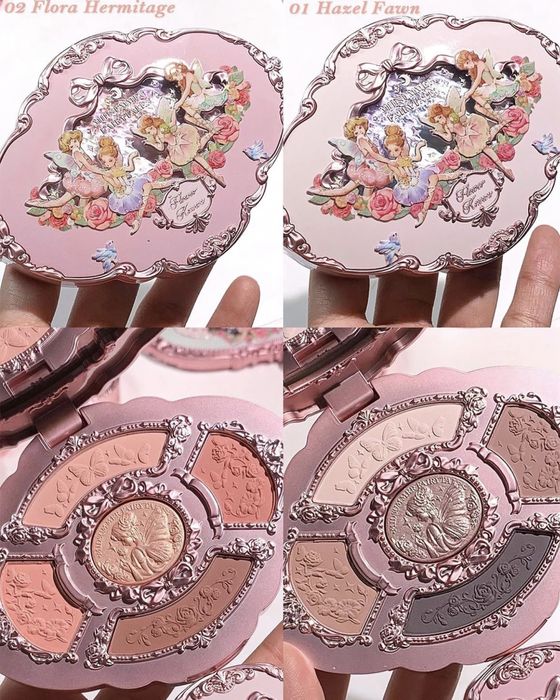 Палетка тіней Flower Knows