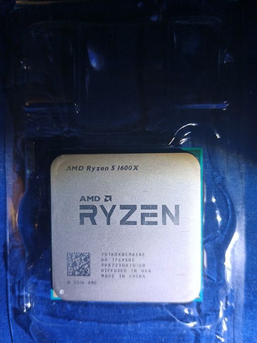 Процесор Ryzen 5 1600X 3.6-4.0GHz, AM4